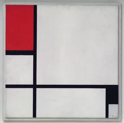 Composition No.1, with Red and Black, 1929